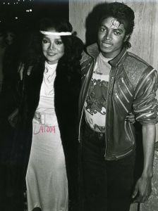 Michael Jackson,  Latoya Jackson  1983 LA.jpg